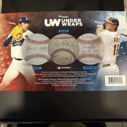 2025 Fanatics MLB Under Wraps Trea Turner Autographed Baseball 