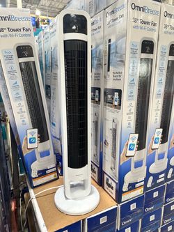 Tower fan, abanico con control wifi