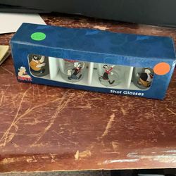 Vintage Popeye Shot Glasses