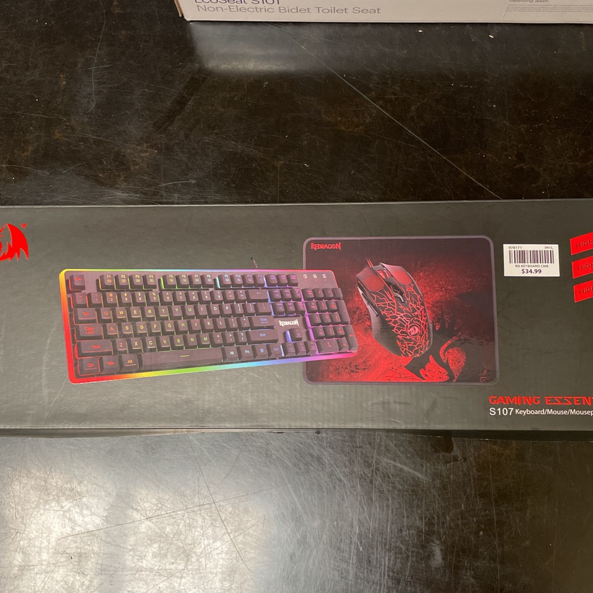 S107 REDRAGON Gaming Keyboard with Mouse and Mousepad