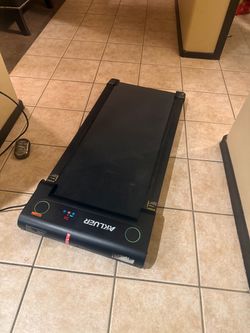 Akluer Under Desk Walking Pad Treadmill with Incline