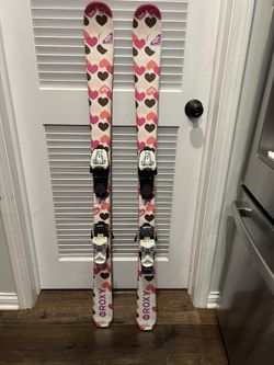 Kid’s Skis Roxy 130 Cm with Marker Bindings
