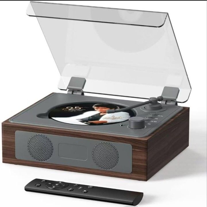 Retro CD Player Portable with Speakers
