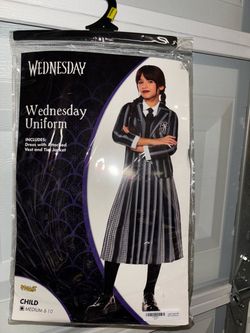 Wednesday Addams costume, Child Medium (8-10)