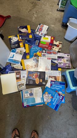 Photo and card papers