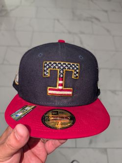 Rangers 2019 JULY 4TH STARS N STRIPES Fitted Hat by New Era