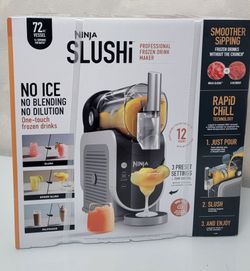 Ninja SLUSHi 72 oz Professional Frozen Drink Maker, 3 Preset Settings Slushie