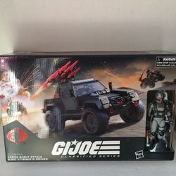 GI JOE CLASSIFIED COBRA STINGER WITH DRIVER