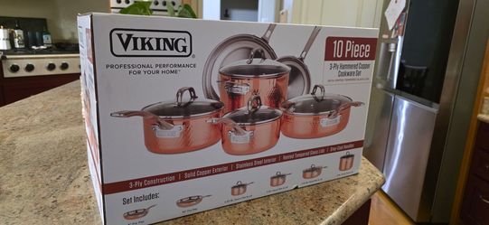 Viking 10 peice cookware set BRAND NEW