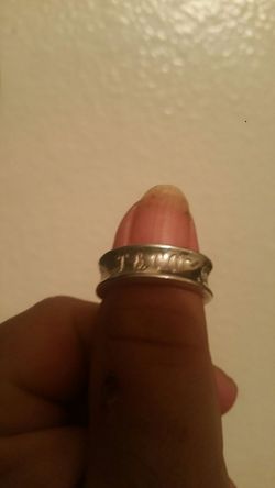 Tiffany@Co ring size 8