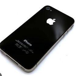 Vintage Iphone 4 With Charger 