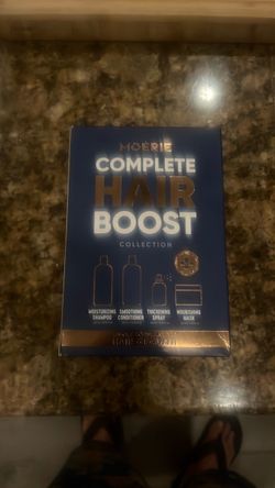 Brand new, unopened Moerie complete hair boost collection ($90 value)
