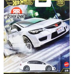 Hot Wheels Premium Car Culture Ronin Run II 07 Honda Civic Type R