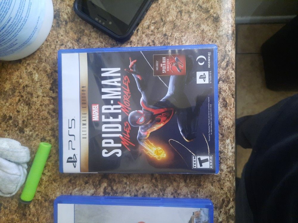 Ps5 Games Spider-Man 2k21 Call Of Duty Cold War