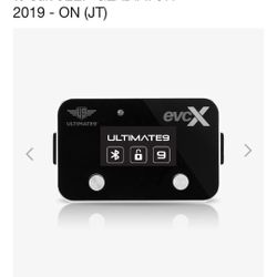 Ultimate9 evcX Throttle Controller with Bluetooth  for JEEP GLADIATOR 