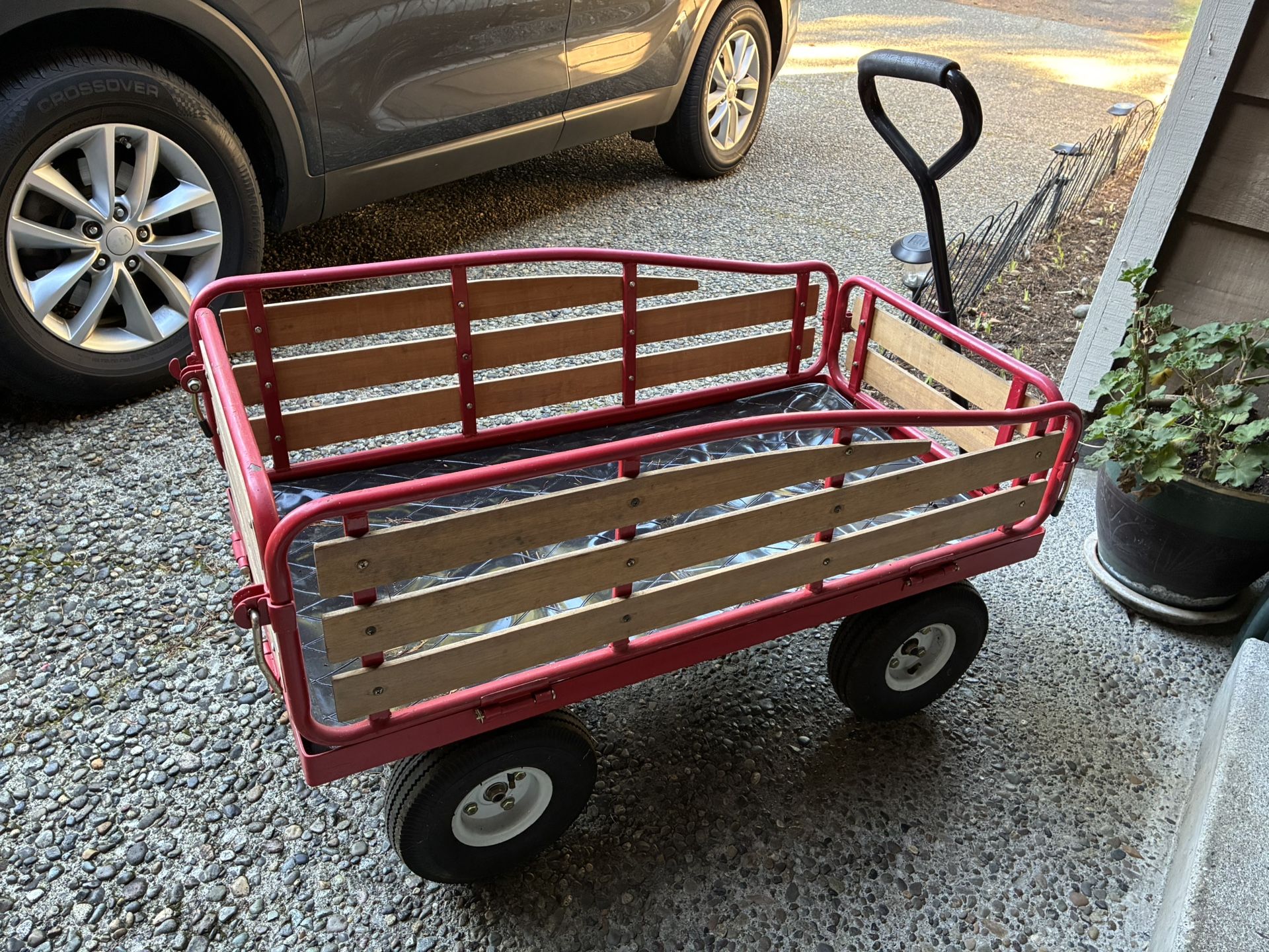 Large Red Wagon