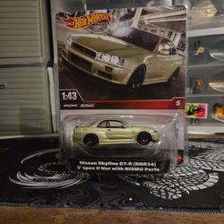 Hotwheels 1:43 Nissan Skyline