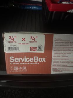Sioux Chief ServiceBox Water Heater Access Box