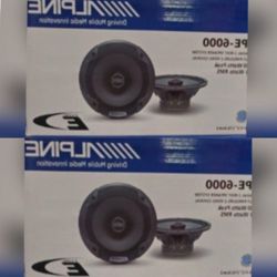  ///////ALPINE Speakers 2x Pairs