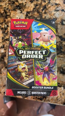 Pokémon TCG Mega Evolution Perfect Order Booster Bundle