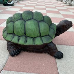 New Turtle Made Out Of Cement Perfect Gift 