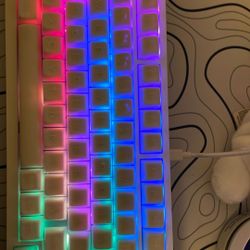 Custom Keyboard(white)
