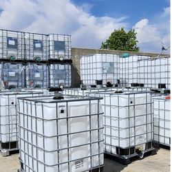 Water Container IBC TOTES, 330 Gallon 275 Gallon