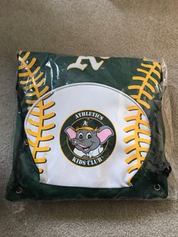 Oakland A’s kids bag and things inside new!