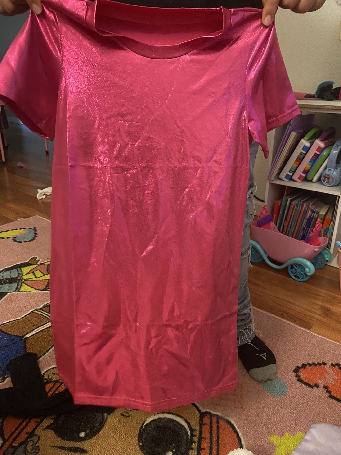 pink toddler dress