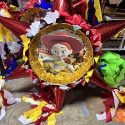 Jessie Toy Story 3D star pinata