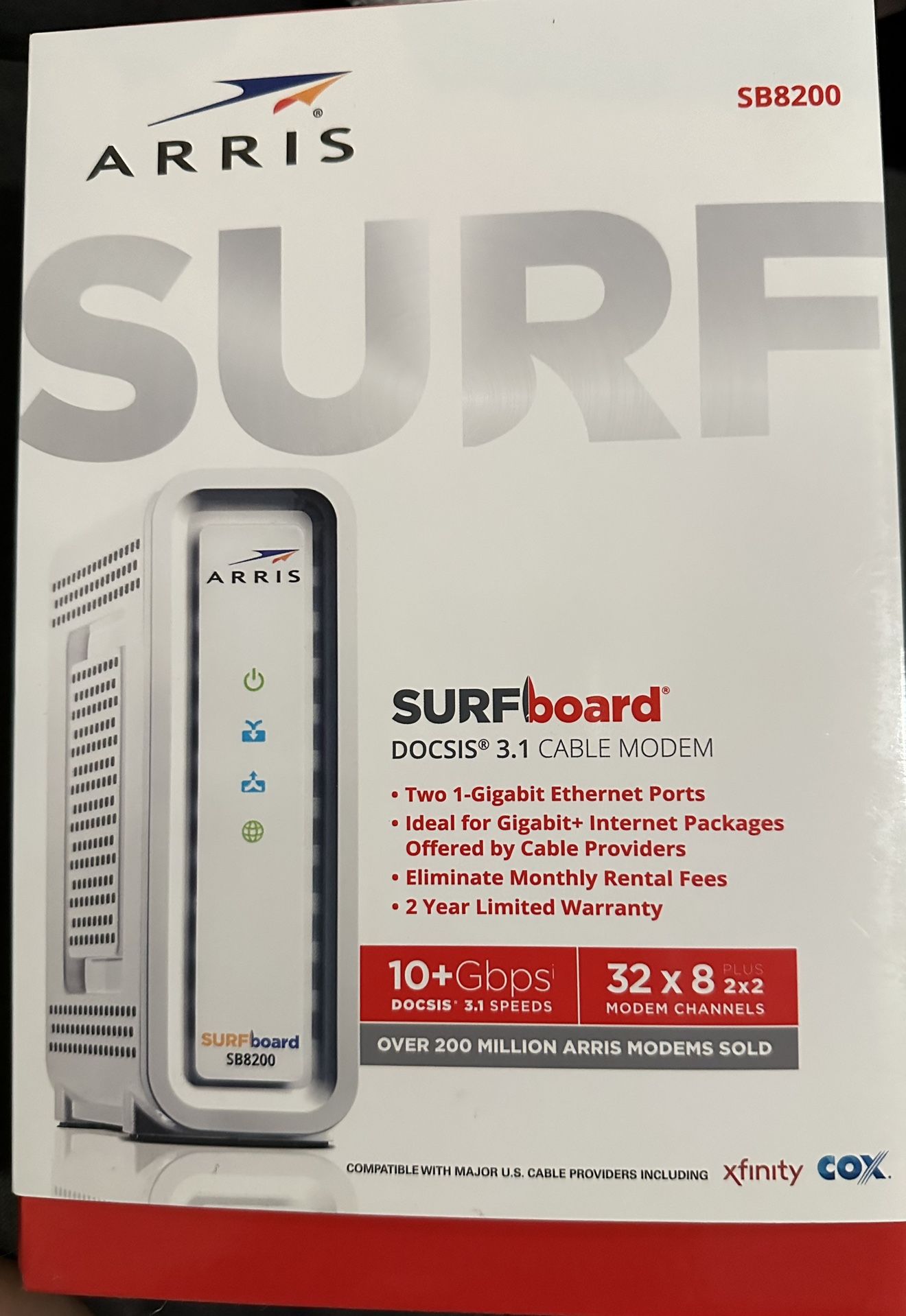 Arris Surfboard SB8200 Modem