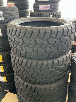 📲✔️33x12.50R22 vendo set de llantas mis as atlander RT