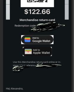 IKEA Store Credit