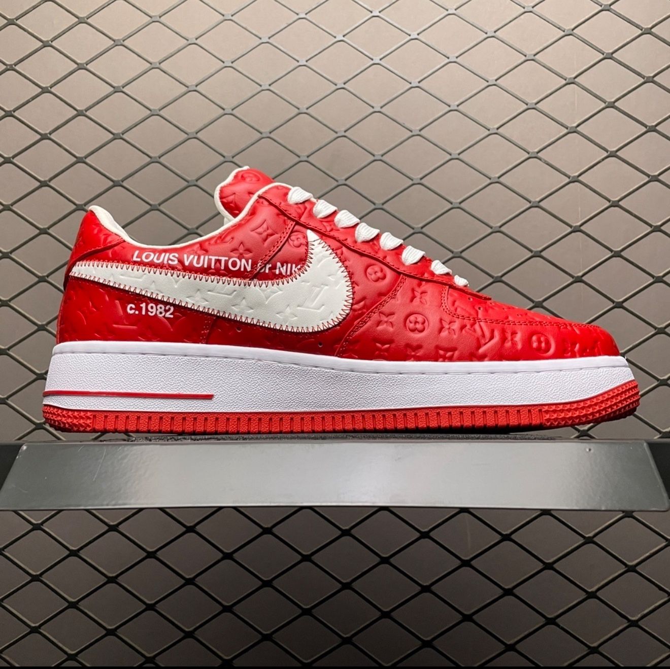 Louis Vuitton X Nike Air Force LV