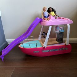 Barbie Boat - 2 Dolls Included