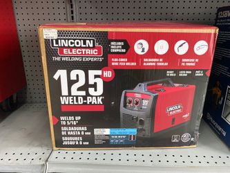 Lincoln weld pak 125 new in box