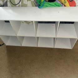 8 Cube Organizer, White 