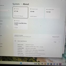 2024 HP EliteBook 660 G11 - 16" Touch - Core Ultra 7 - 16GB RAM