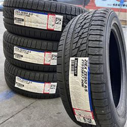 215/55/17 FALKEN 950 4 New Tires Installed And Balanced 