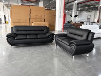 Sofa and loveseat