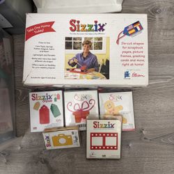 Dizziness Machine & 6 Die Cut Pattern Accessories