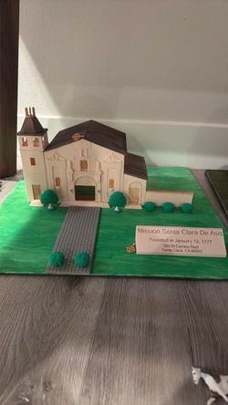 Mission Santa Clara 3-D model