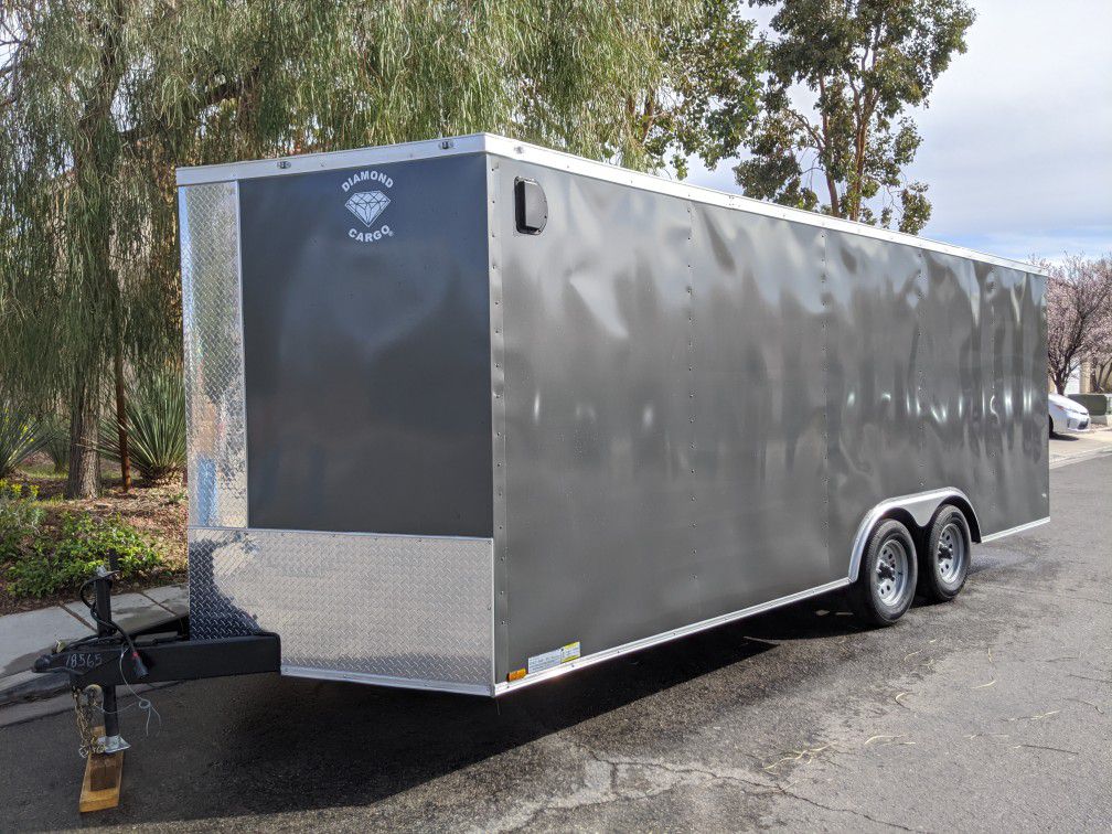Cargo Trailer - New (8.5 X 20 ft.) Enclosed Car or Toy Hauler