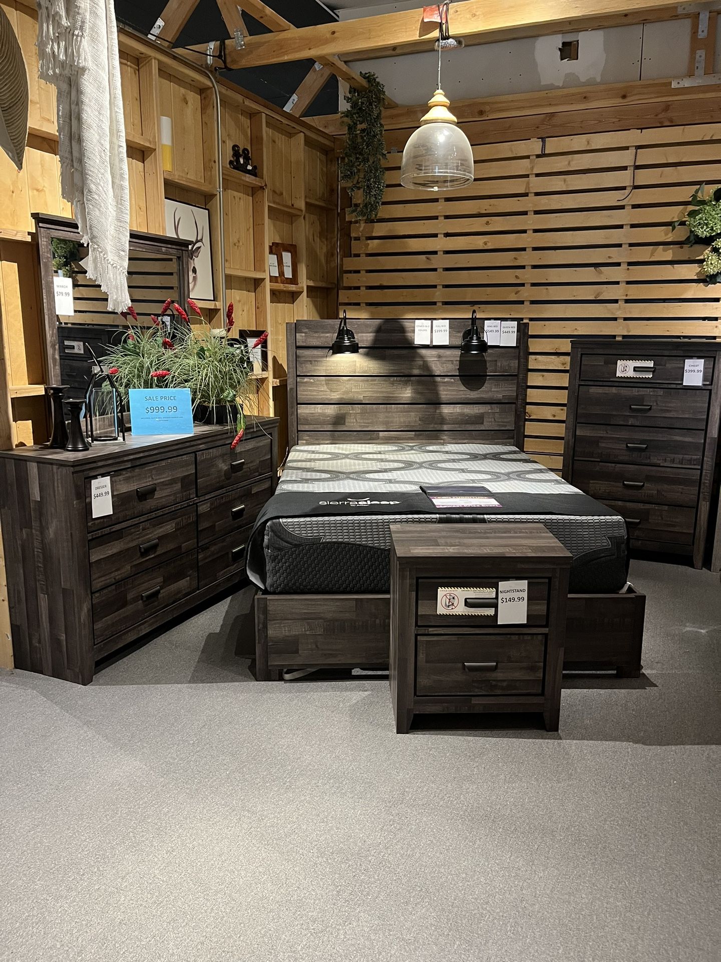 4PC Queen Bedroom Set