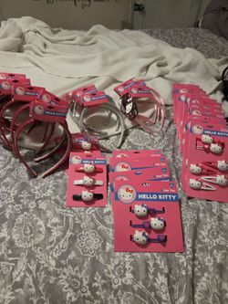 Hello kitty hair accessories