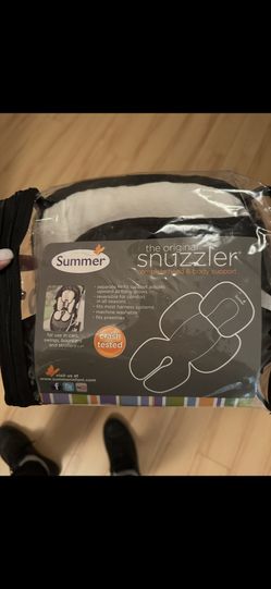 The Original Snuzzler (Complete Head & Body Support) by Summer Infant (in the plush/ivory or reversible fleece style).