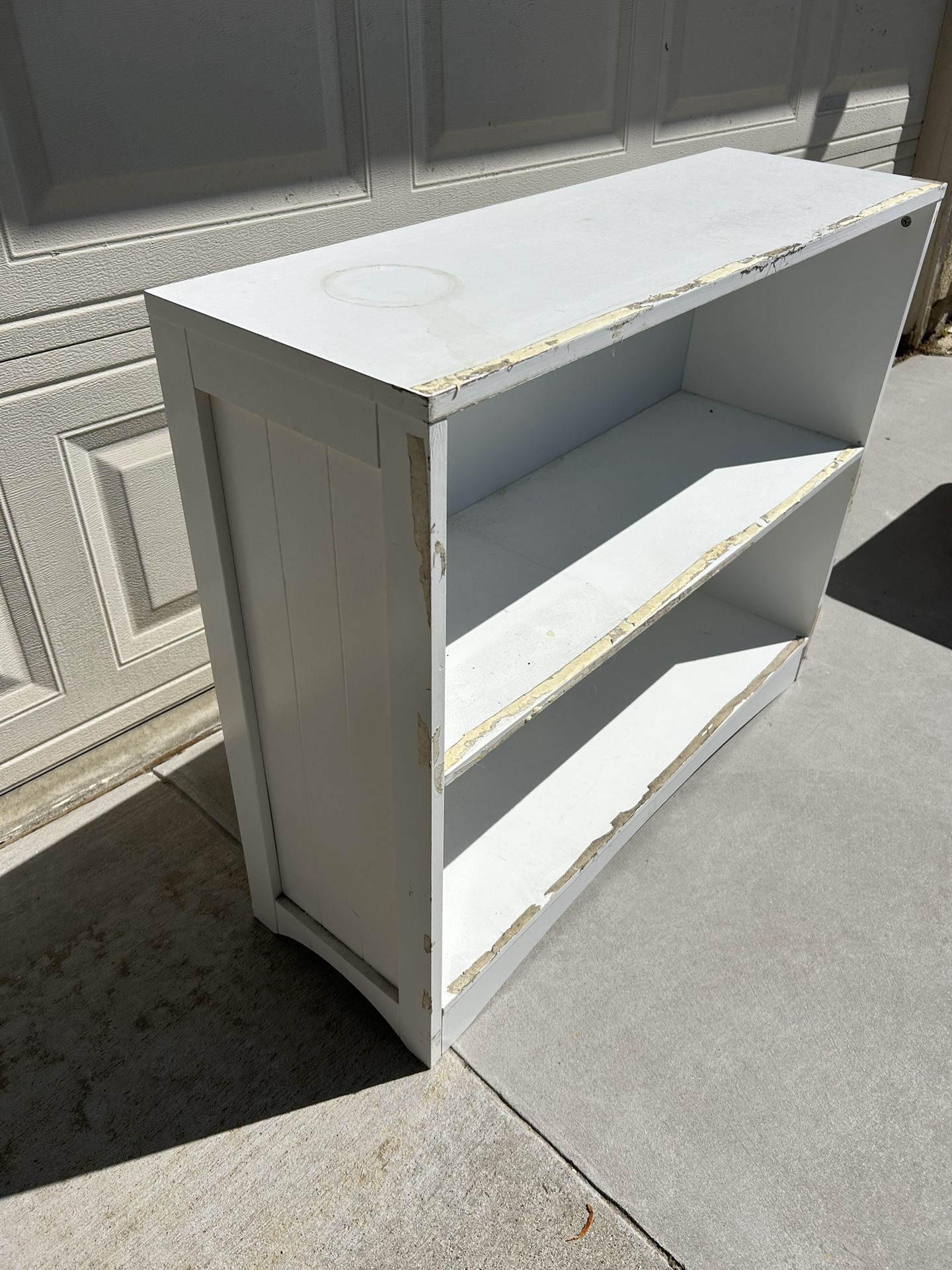 Two Shelf Small Bookcase