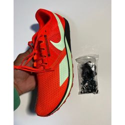 Nike Rival XC 6 Cross Country Spikes Crimson/Neon Men’s sz 10.5 NEW No Box!