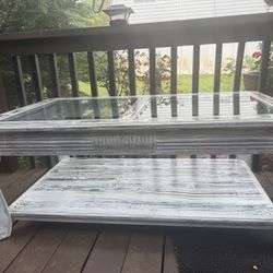 Antique Wood Coffe Table 