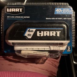Hart 40 V Batterie